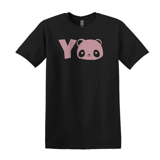 Pink Yo Panda Tee