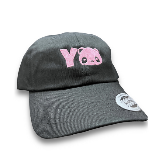 Pink Yo Panda Dad Hat